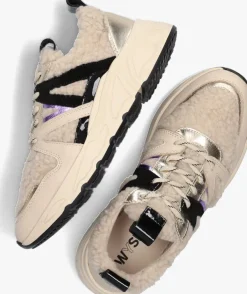 beige wysh lage sneakers carocel