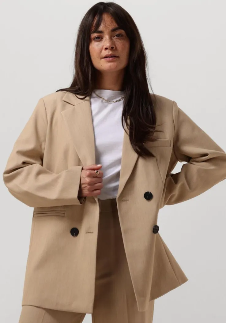 beige y.a.s. blazer yaslikka ls oversized blazer s.