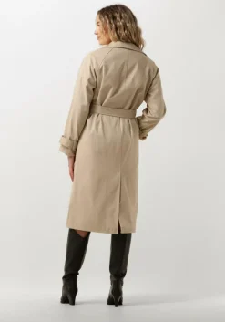 beige y.a.s. trenchcoats yasteronimo trench coat
