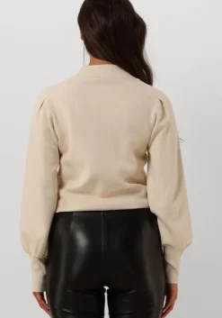 beige y.a.s. trui yasfonny ls knit pullover