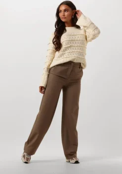beige y.a.s. trui yastimu ls knit pullover