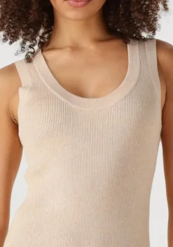 beige ydence maxi jurk knitted dress ariel