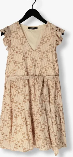 beige ydence mini jurk dress adelina