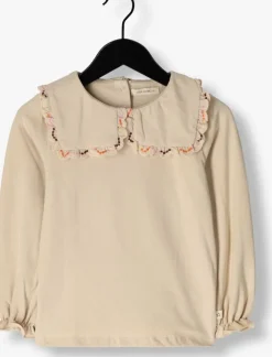 beige your wishes longsleeves confetti collar longsleeve