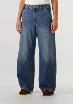 blauwe 7 for all mankind barrel jeans bonnie trouser