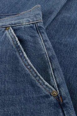 blauwe 7 for all mankind barrel jeans bonnie trouser