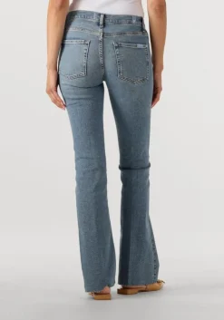 blauwe 7 for all mankind bootcut jeans bootcut tailorless fancy with raw cut