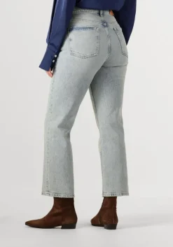 blauwe 7 for all mankind mom jeans logan stovepipe sahara