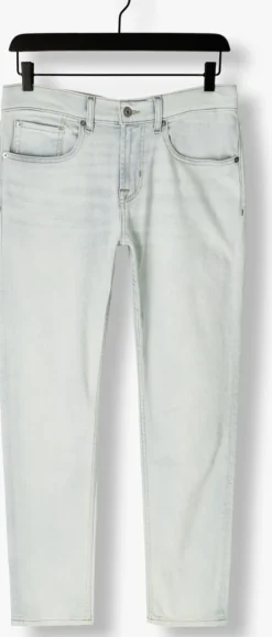 blauwe 7 for all mankind straight leg jeans slimmy tapered