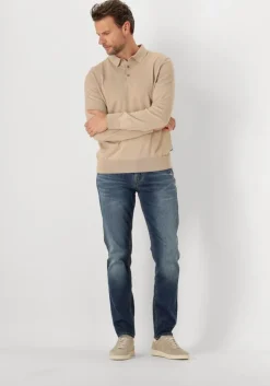 blauwe 7 for all mankind straight leg jeans slimmy tapered