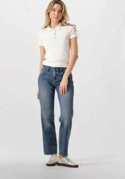 blauwe 7 for all mankind straight leg jeans calie straight jasper