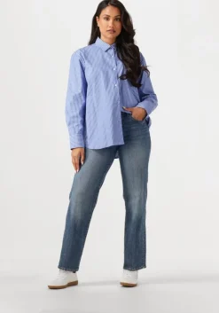 blauwe 7 for all mankind straight leg jeans calie straight jasper