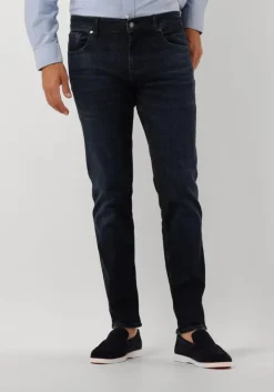 blauwe 7 for all mankind straight leg jeans slimmy tapered