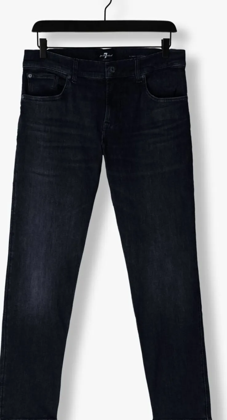blauwe 7 for all mankind straight leg jeans slimmy tapered