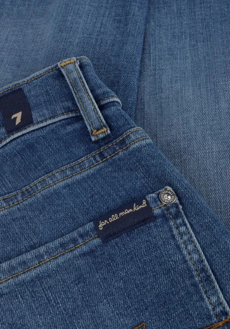 blauwe 7 for all mankind straight leg jeans slimmy tapered
