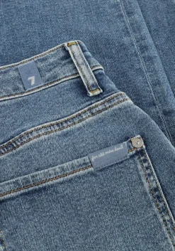 blauwe 7 for all mankind straight leg jeans calie straight fancy