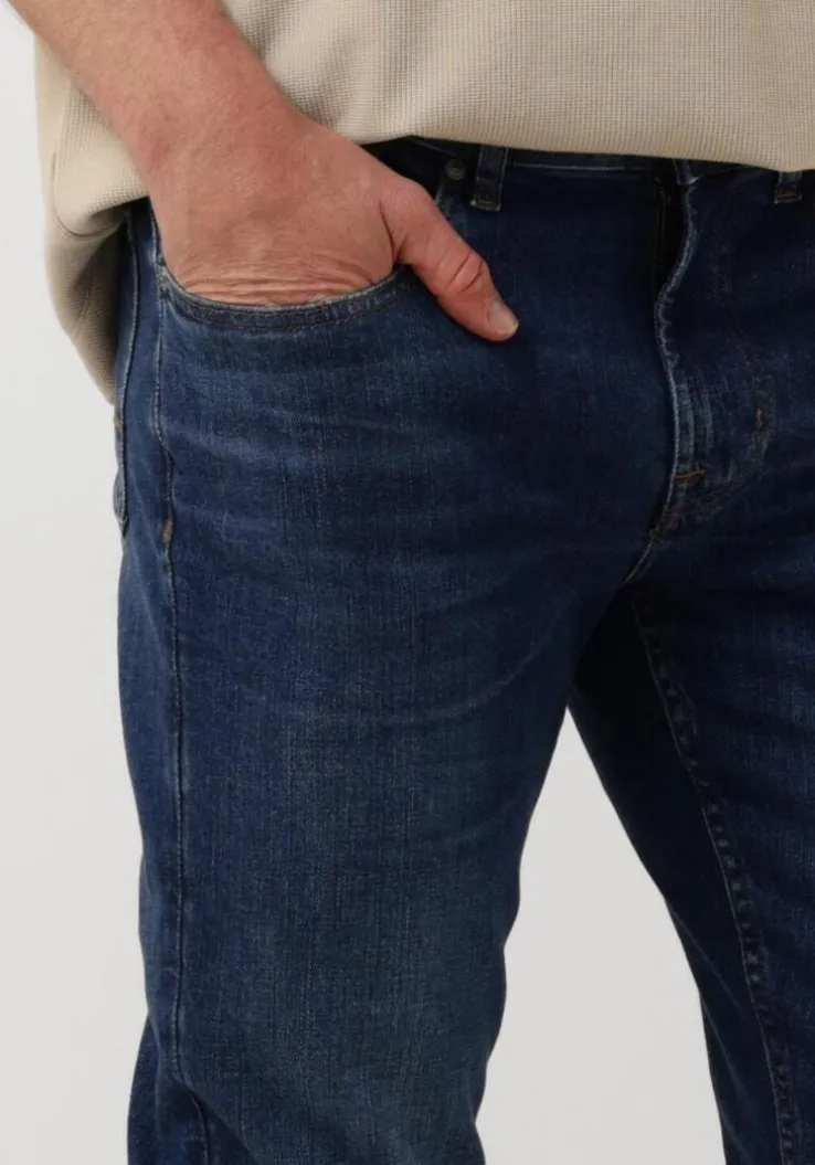 blauwe 7 for all mankind straight leg jeans slimmy tapered