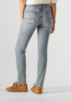 blauwe 7 for all mankind slim fit jeans roxanne amuse me
