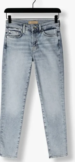 blauwe 7 for all mankind slim fit jeans roxanne amuse me