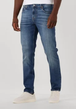 blauwe 7 for all mankind straight leg jeans slimmy tapered