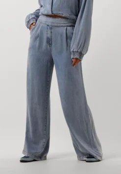 blauwe aaiko pantalon rocia ten 522