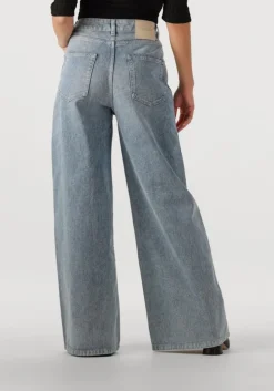 blauwe aaiko wide jeans charly denim blue co 687