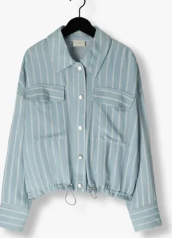 blauwe ai&ko blouses kamie stripe ten 748 g