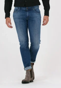 blauwe alberto slim fit jeans slim - organic denim