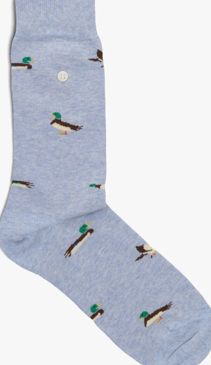 blauwe alfredo gonzales sokken ducks