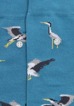 blauwe alfredo gonzales sokken herron