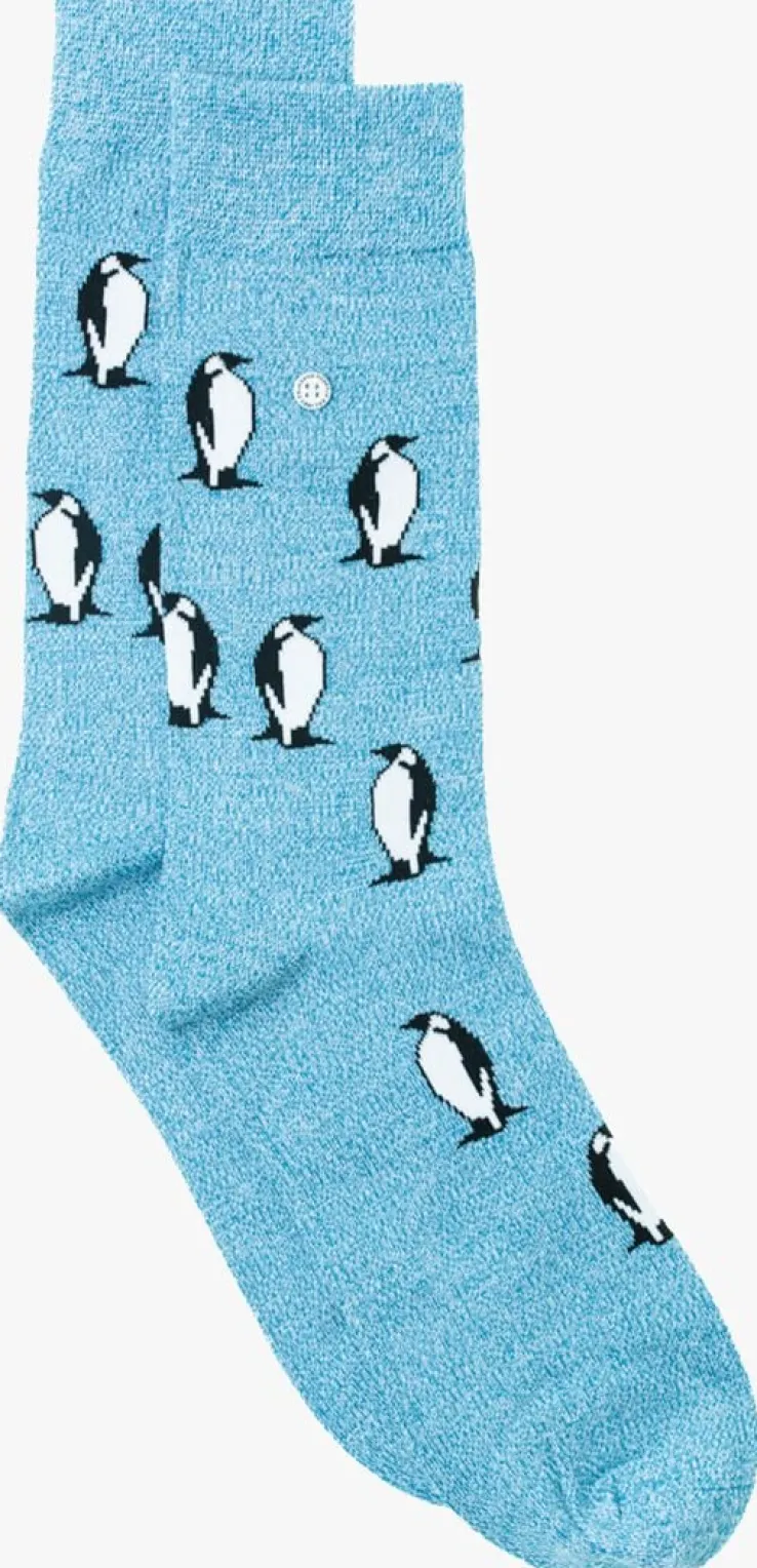 blauwe alfredo gonzales sokken the penguin