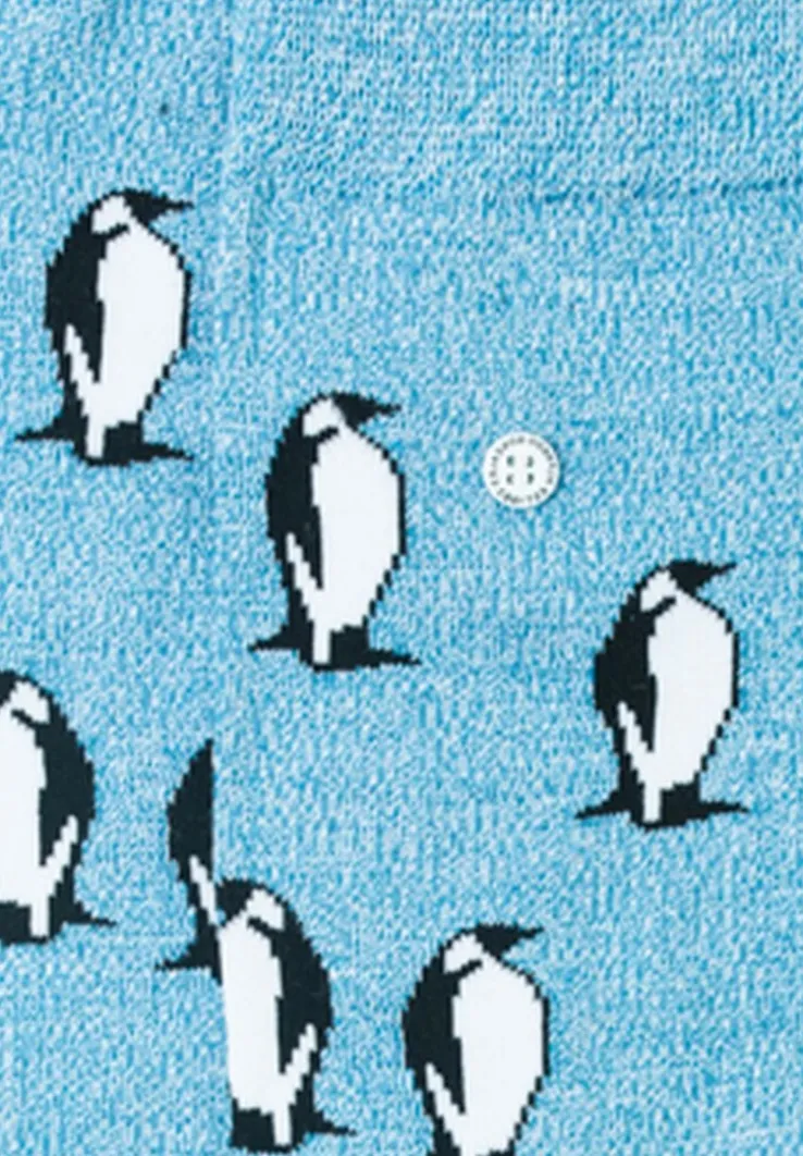 blauwe alfredo gonzales sokken the penguin