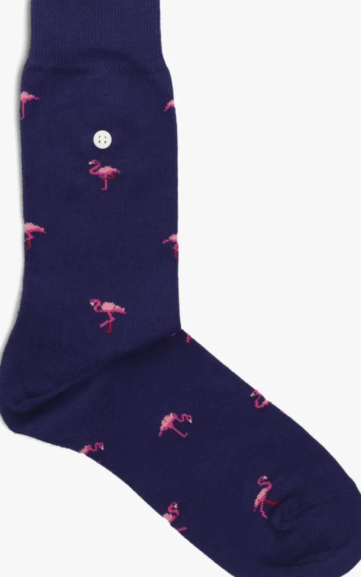 blauwe alfredo gonzales sokken flamingos