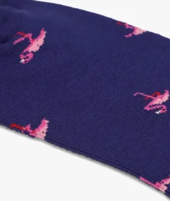 blauwe alfredo gonzales sokken flamingos