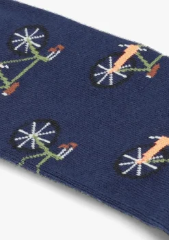 blauwe alfredo gonzales sokken bicycles