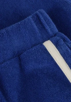 blauwe alix mini korte broek terry short