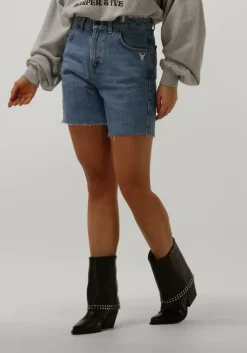 blauwe alix the label shorts ladies woven short