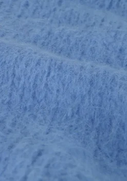 blauwe american dreams coltrui pepper roll neck alpaca pullover