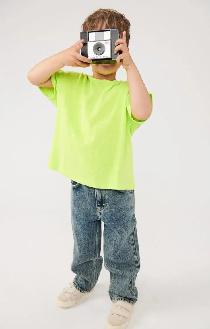 blauwe american vintage straight leg jeans joybird-b