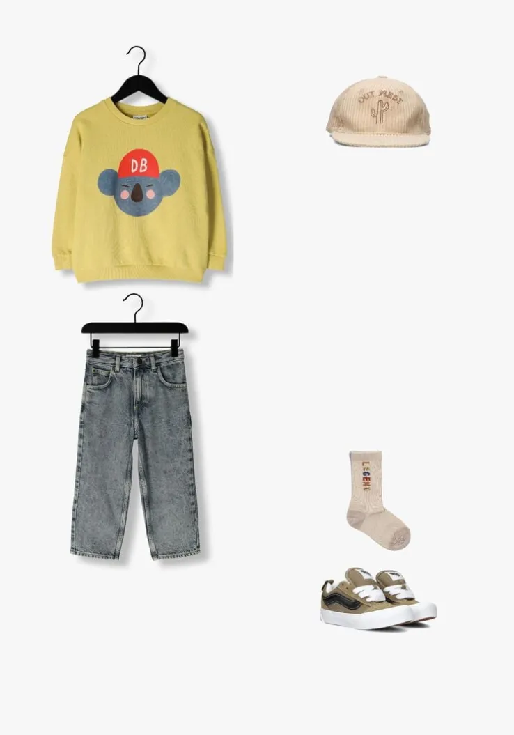 blauwe american vintage straight leg jeans joybird-b