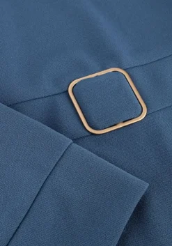 blauwe ana alcazar mini jurk dress clasp