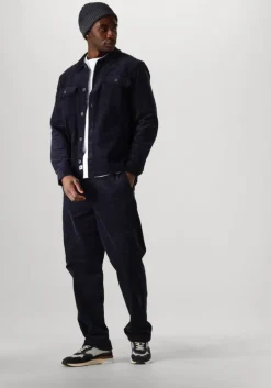 blauwe anerkjendt overhemden akoscar cord overshirt