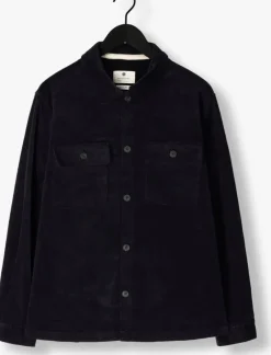 blauwe anerkjendt overhemden akoscar cord overshirt