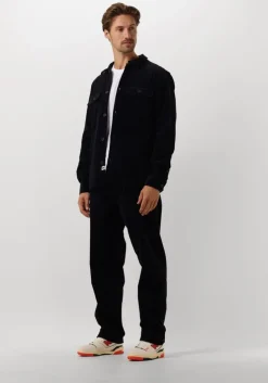 blauwe anerkjendt overhemden akoscar cord overshirt