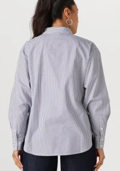 blauwe another label blouses stella shirt l/s