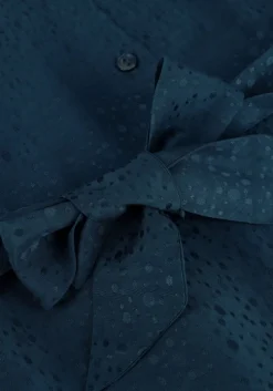 blauwe another label mini jurk berber dress