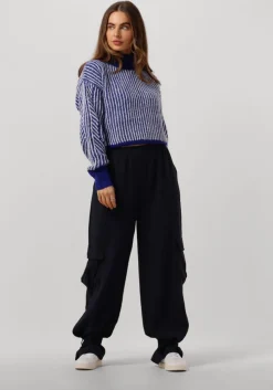 blauwe another label trui elis knitted pull