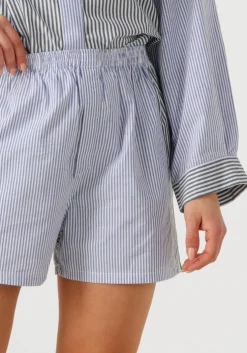 blauwe antik batik korte broek martin short