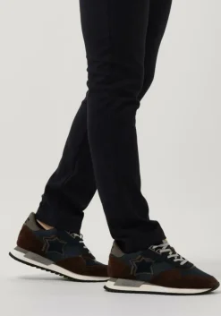 blauwe atlantic stars lage sneakers dracoc