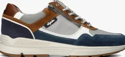 blauwe australian lage sneakers connery
